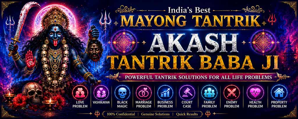 akash ojha mayong best tantrik logo